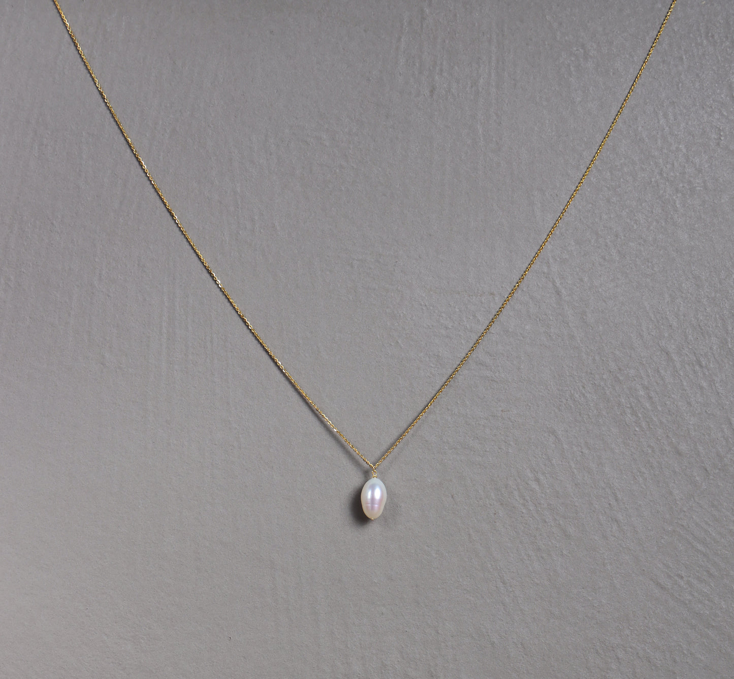 Pellet Pearl Necklace