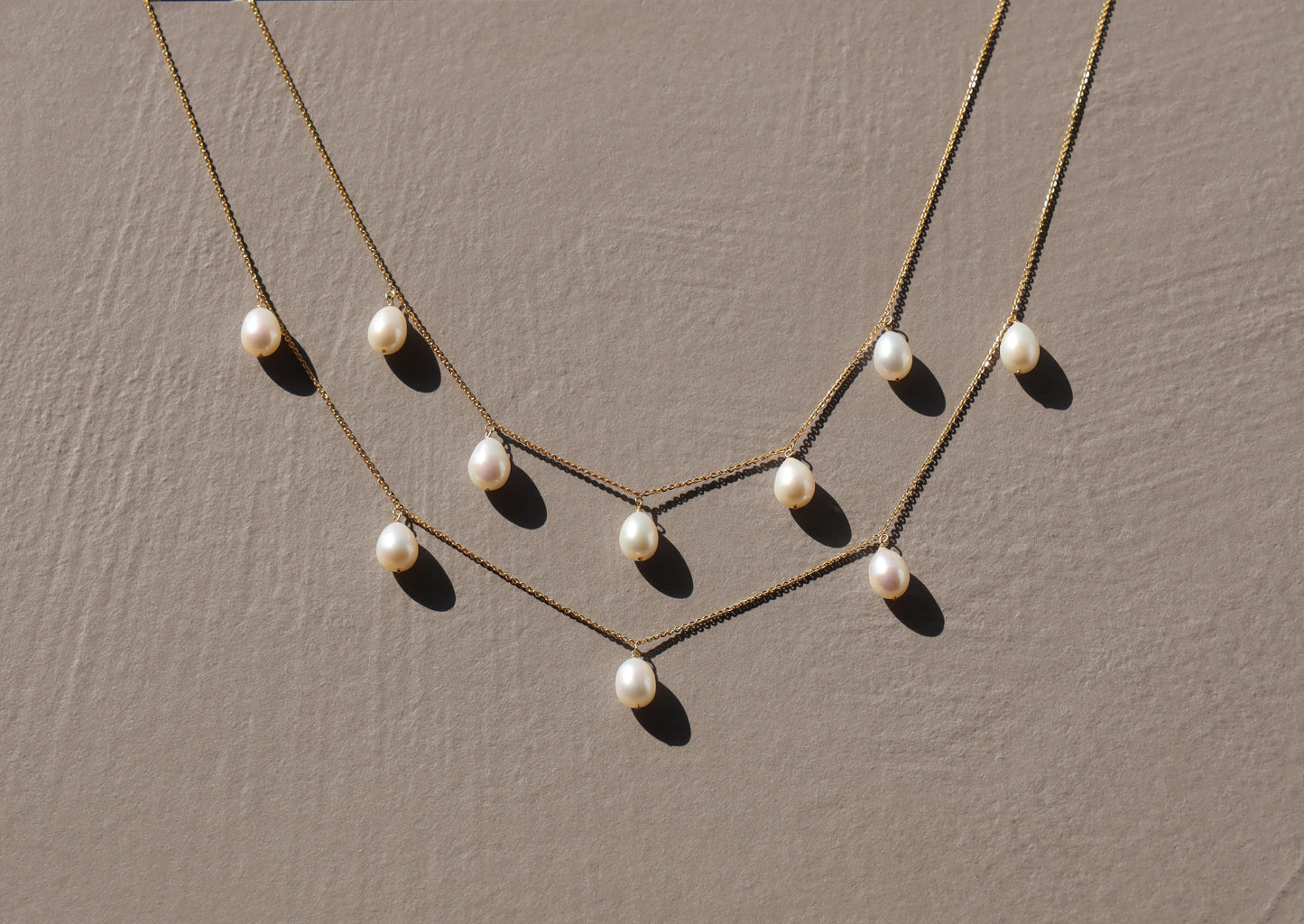 Pearl Droplet Necklace