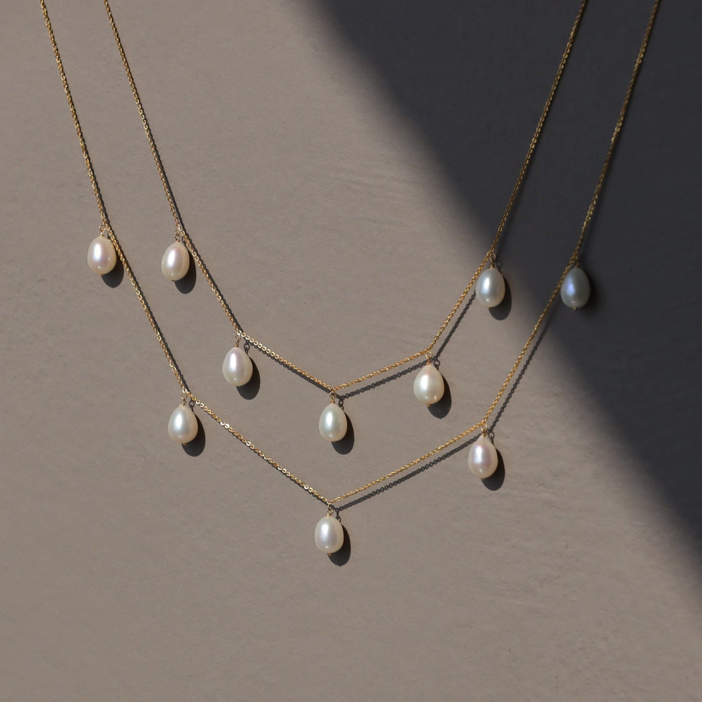 Pearl Droplet Necklace