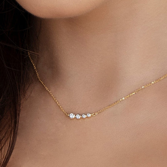 Trio Diamond Necklace