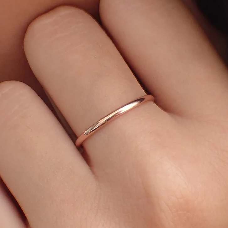 Thin Gold Band