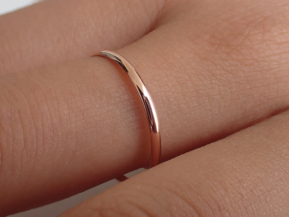 Thin Gold Band