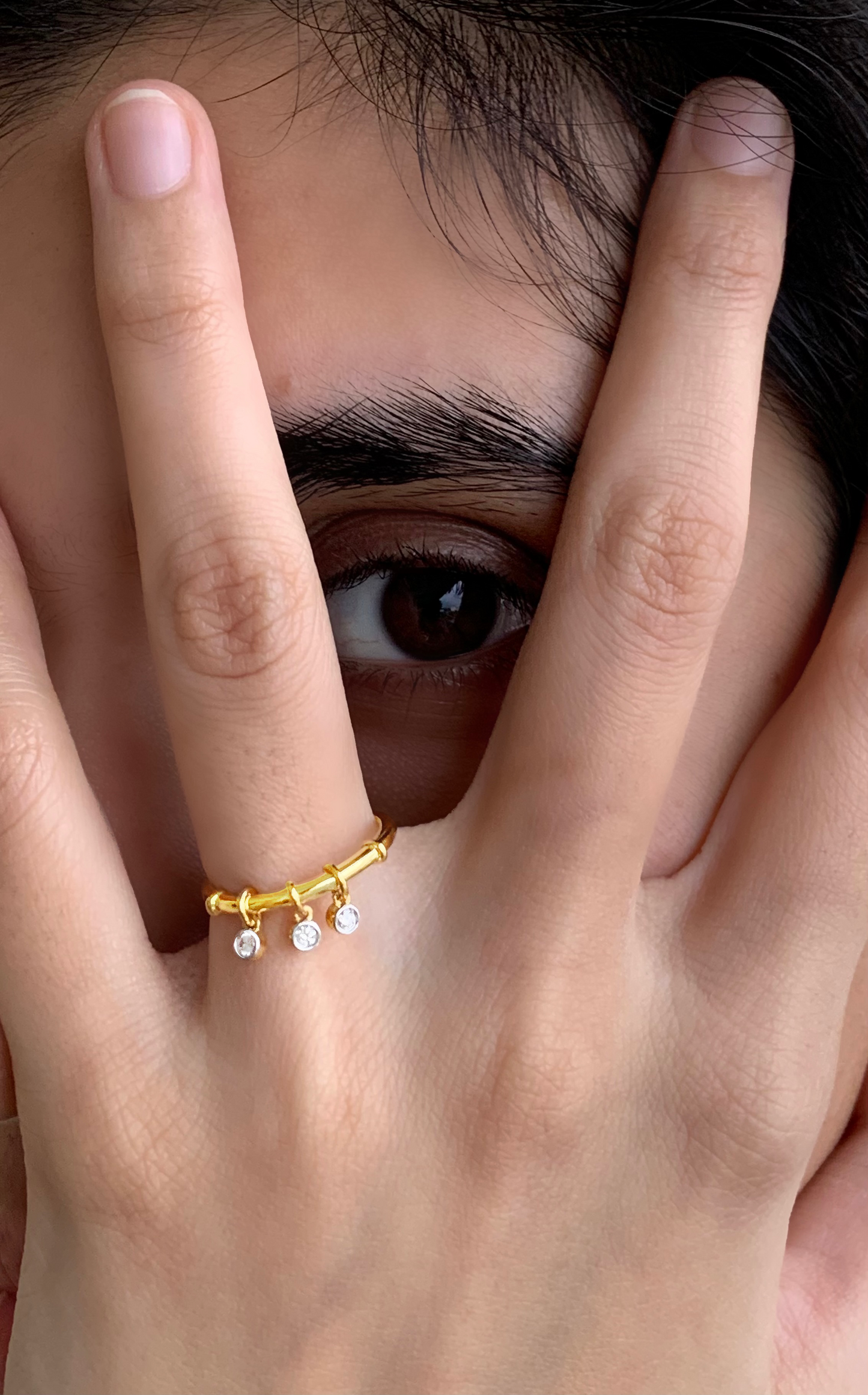 Fringe Diamond Ring