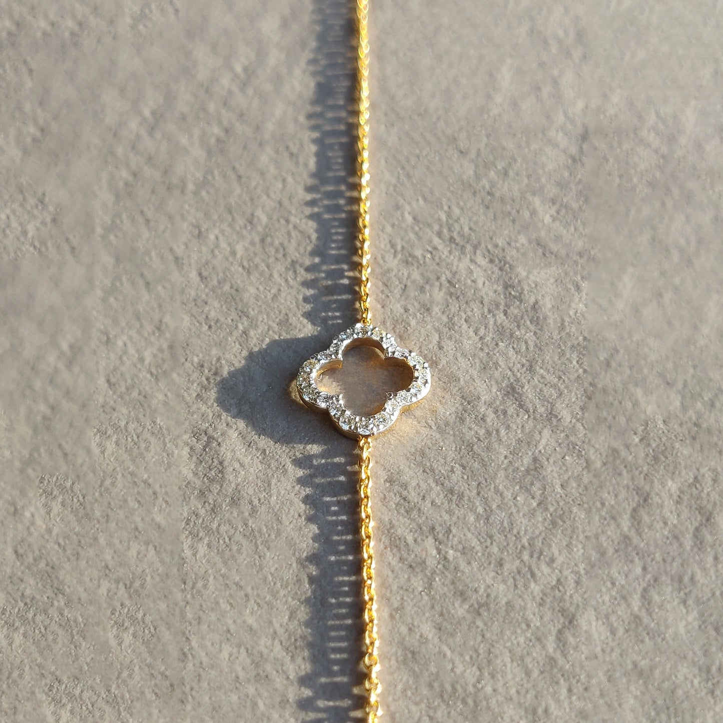 Clover Diamond Bracelet