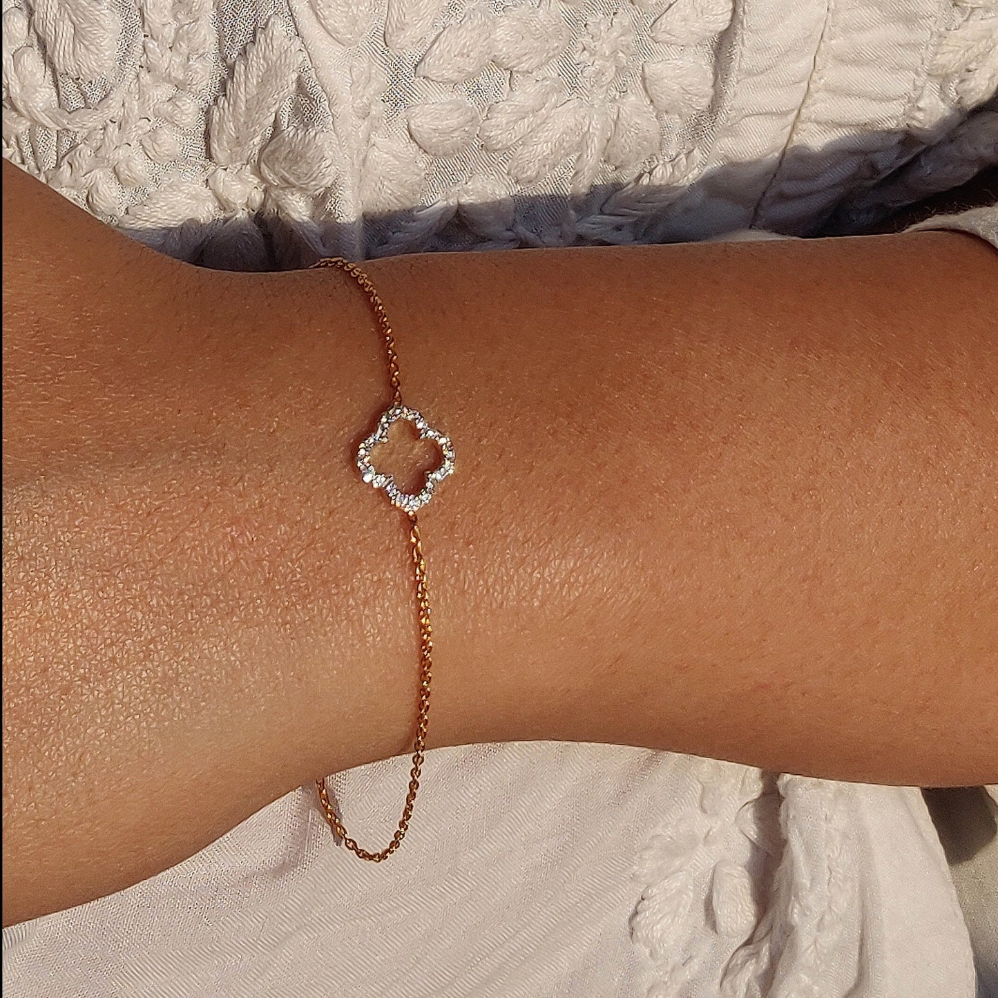 Clover Diamond Bracelet