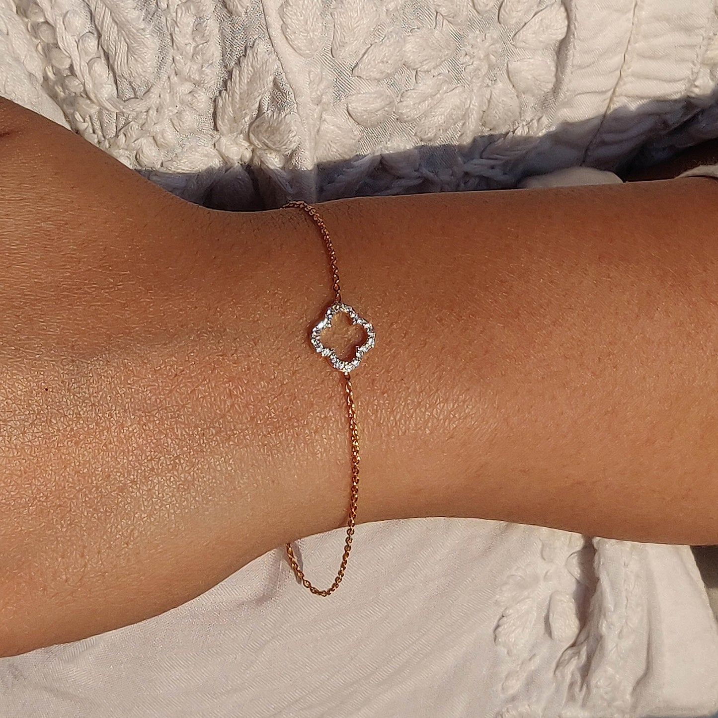 Clover Diamond Bracelet