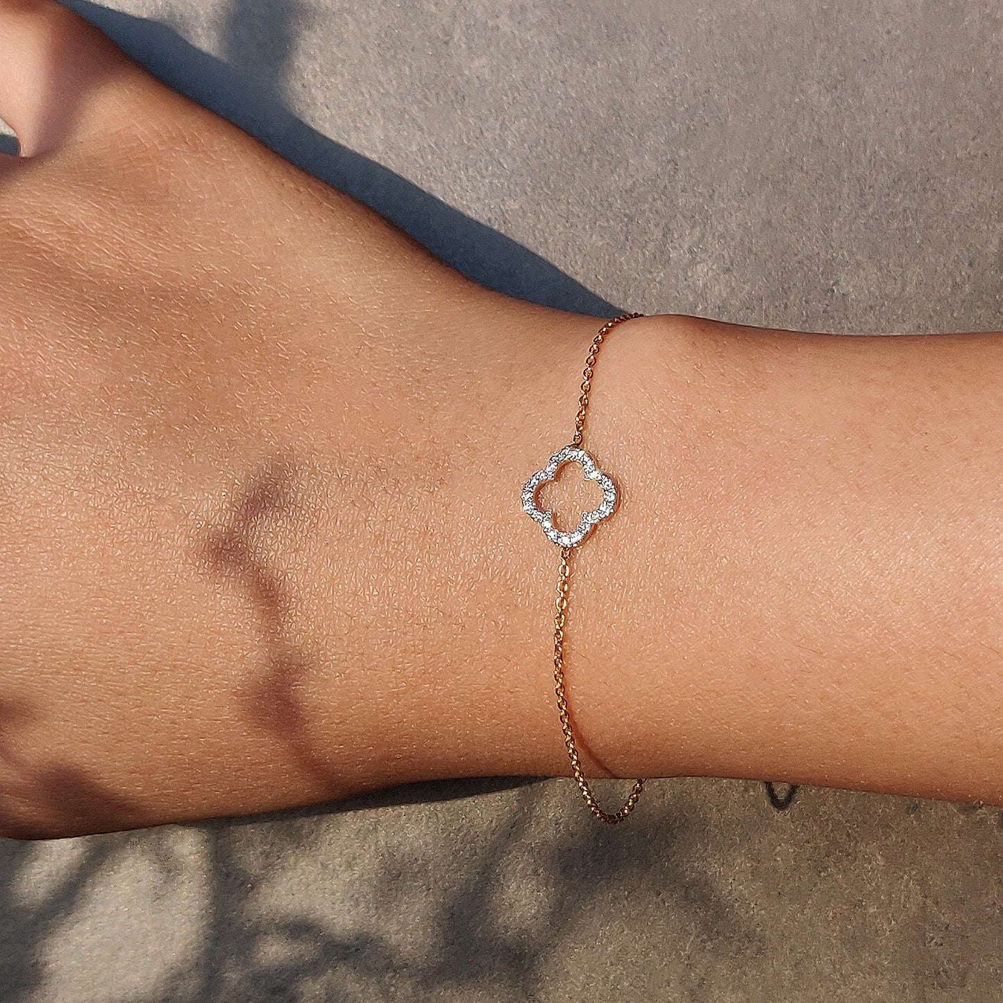 Clover Diamond Bracelet