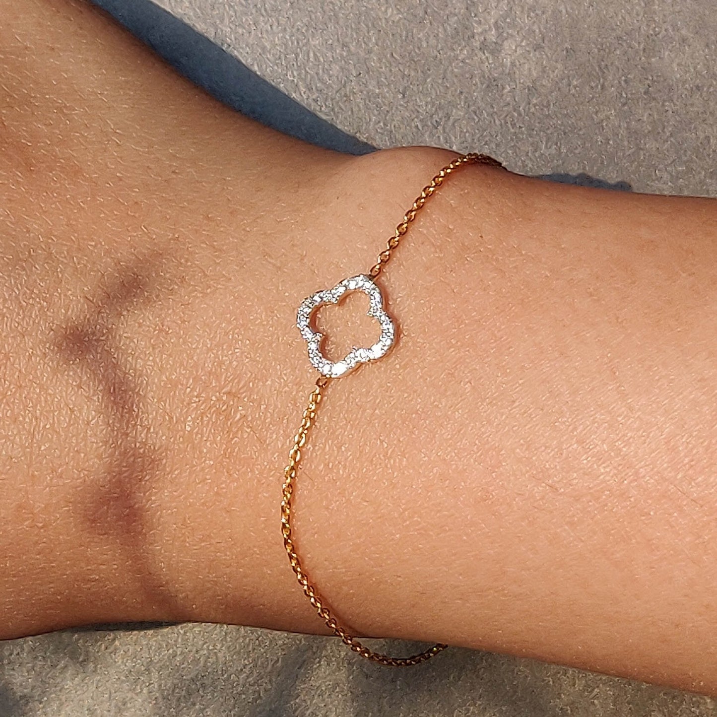 Clover Diamond Bracelet