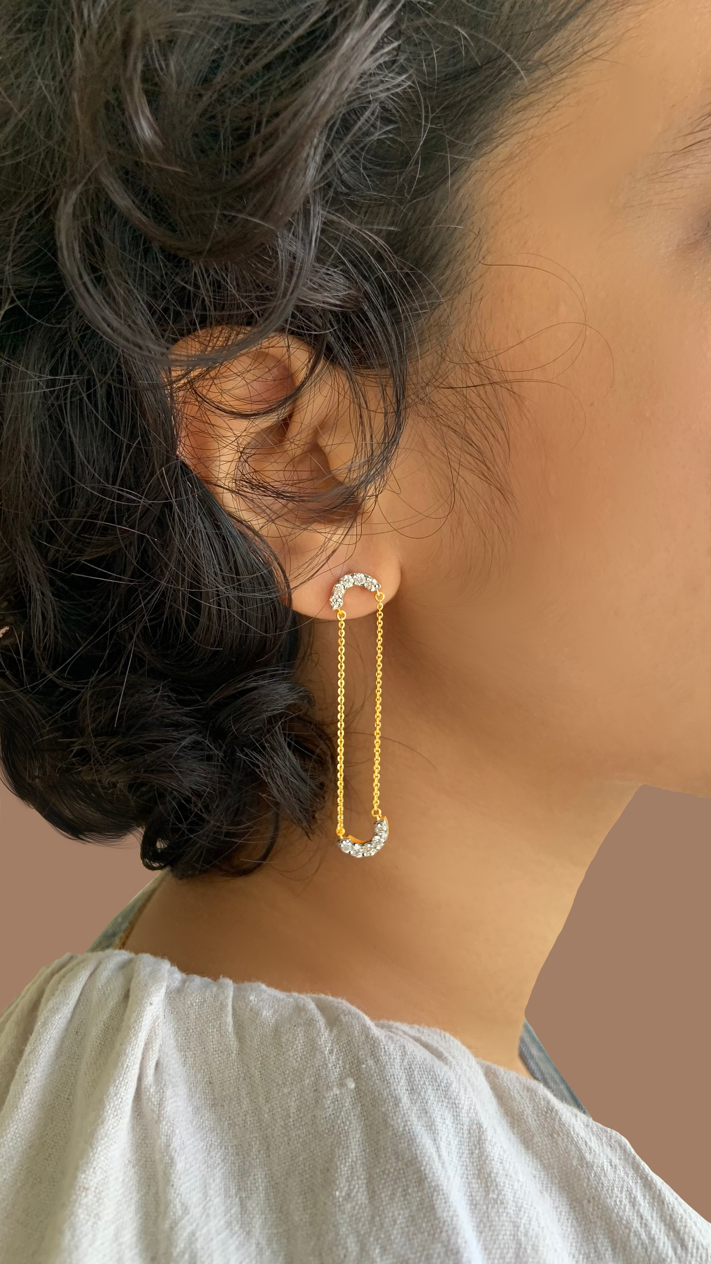 Luna Diamond Earrings