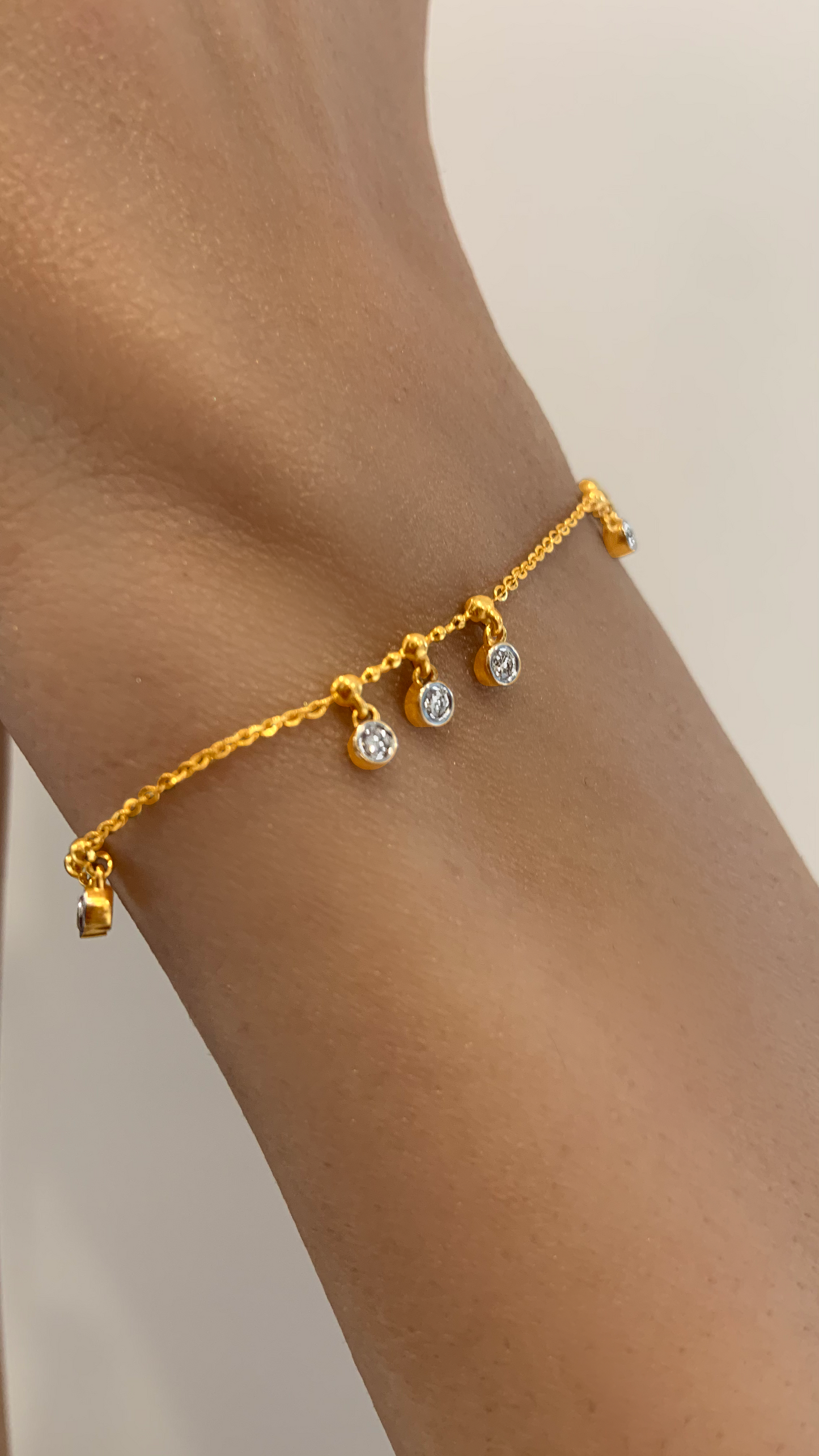 Floating Diamond Bracelet