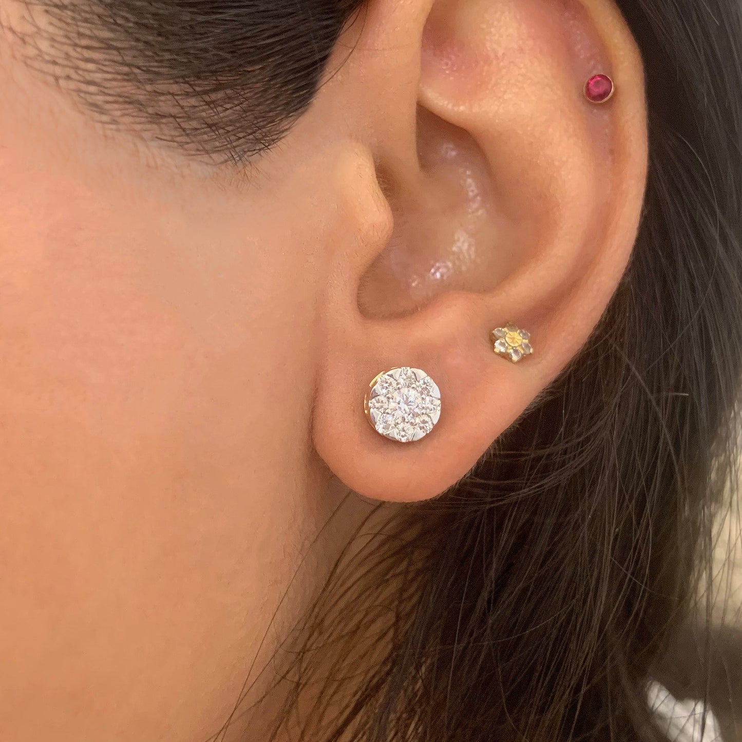 Signature 3-in-1 Diamond Earrings