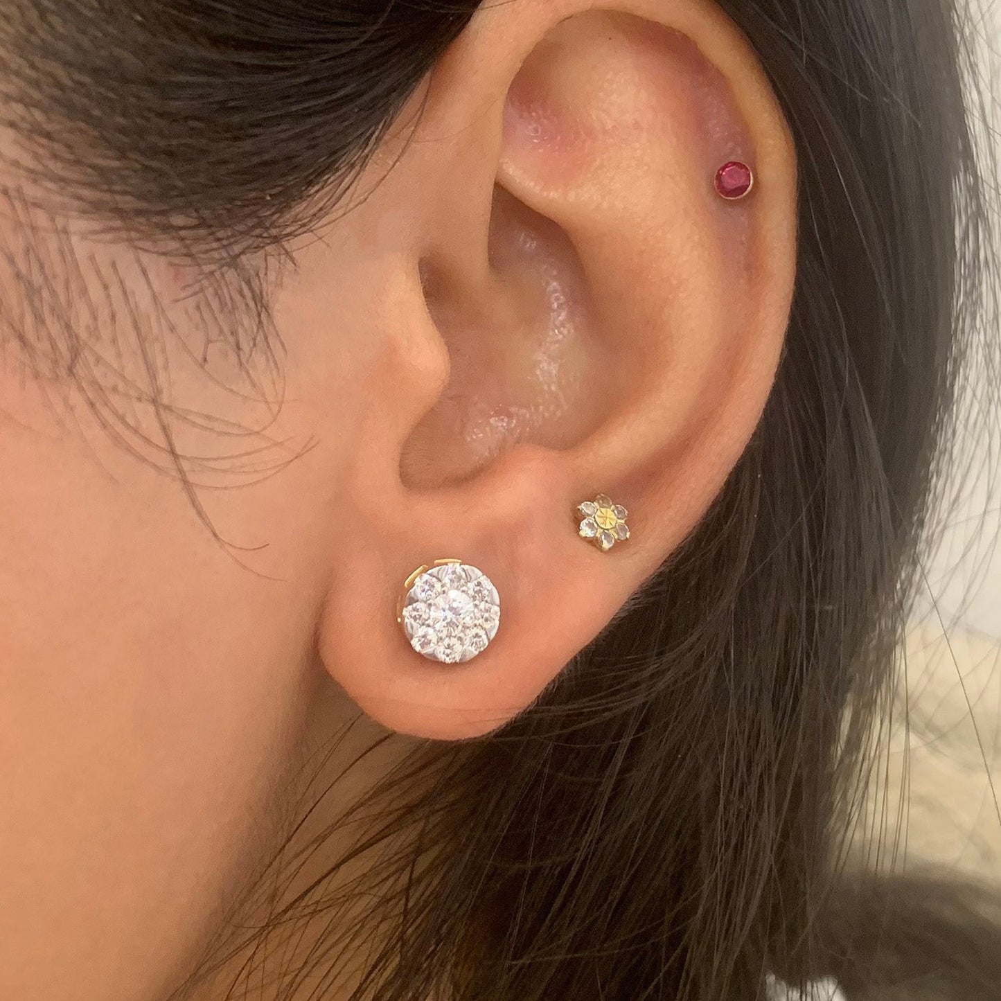 Signature 3-in-1 Diamond Earrings