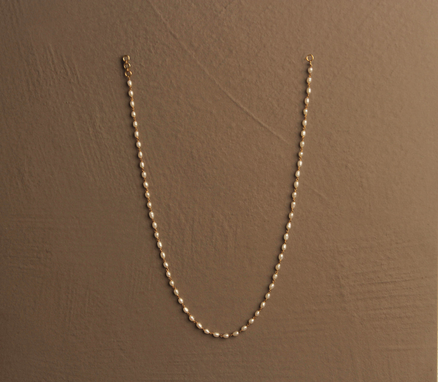 Link Pearl Necklace