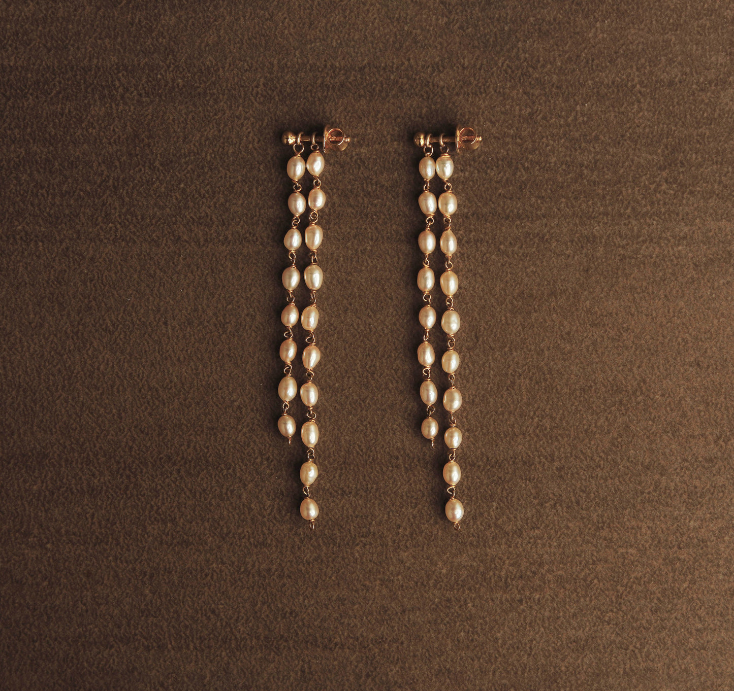Link Pearl Earrings
