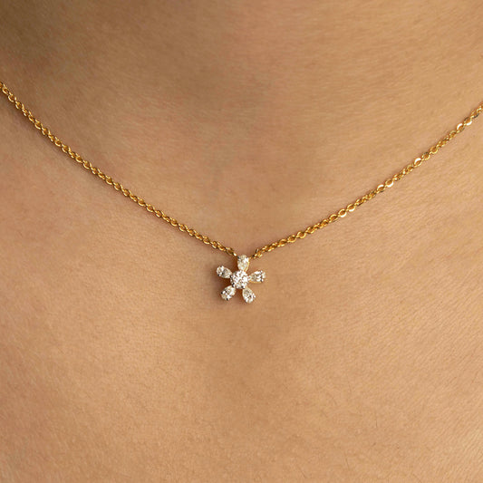 Daisy Diamond Necklace